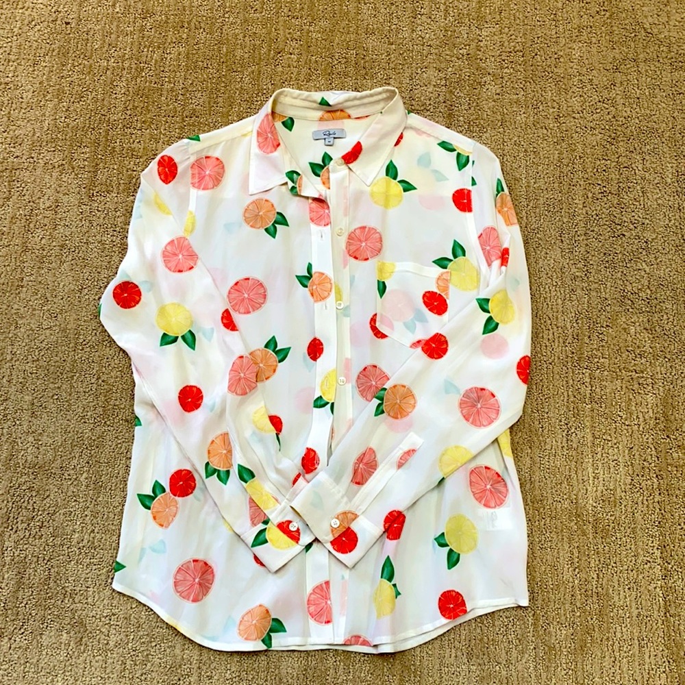 Rails Grapefruit Blouse M - image 1